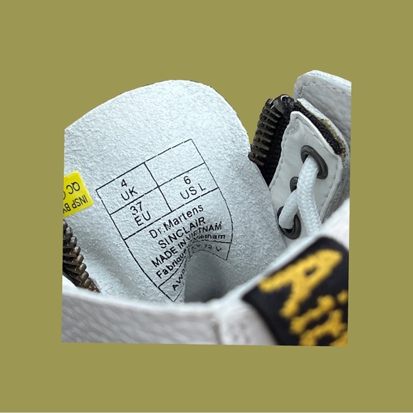 Dr. Martens Sinclair Milled Nappa Leather Platform Boots - Picture 7 of 9